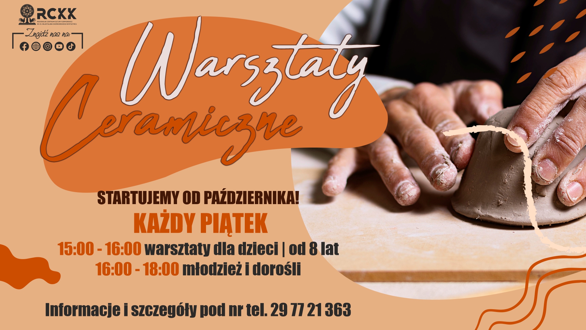28.09.2026 r. | Warsztaty ceramiczne