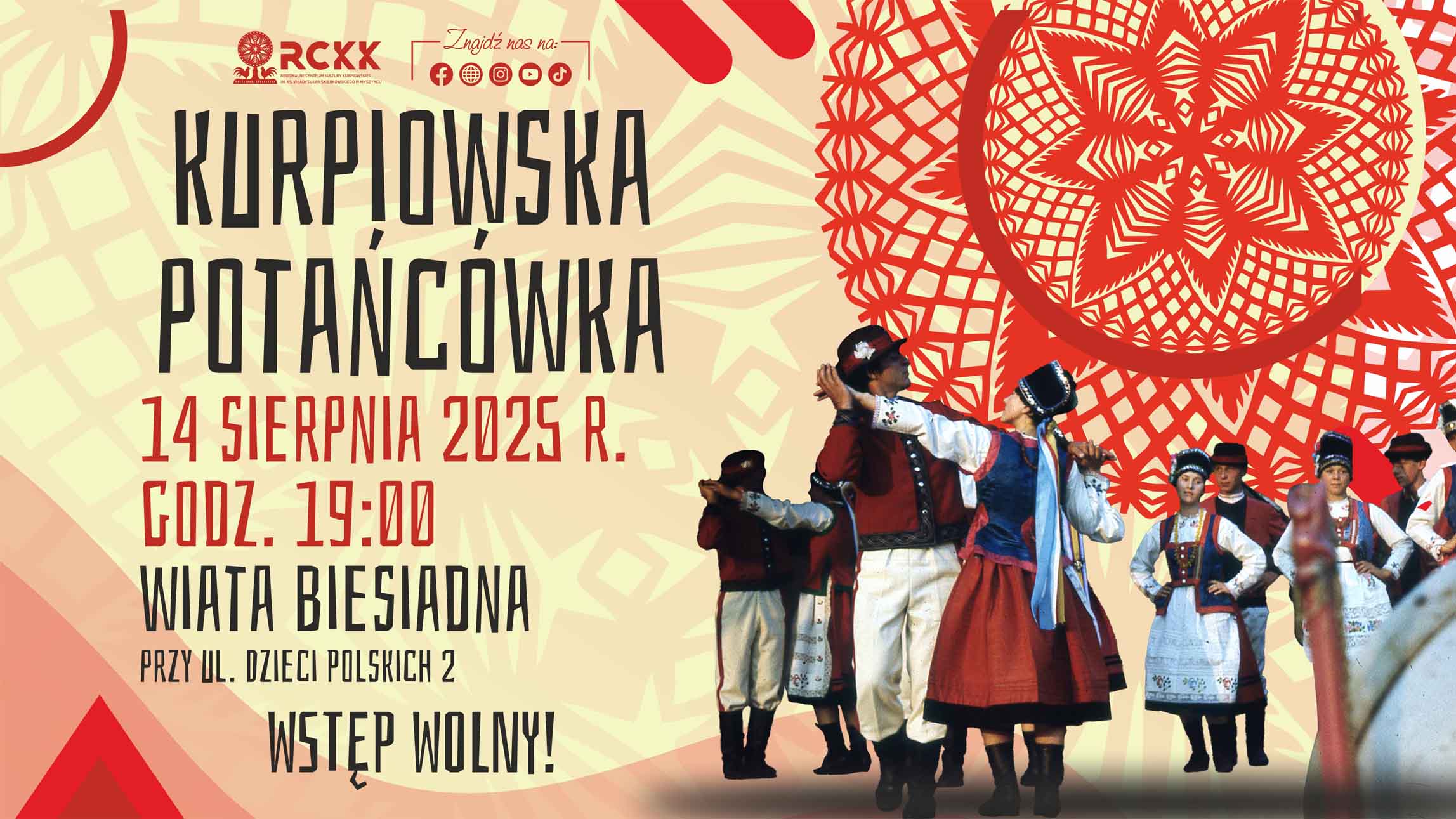 14 sierpnia 2025 r. | Kurpiowska Potańcówka