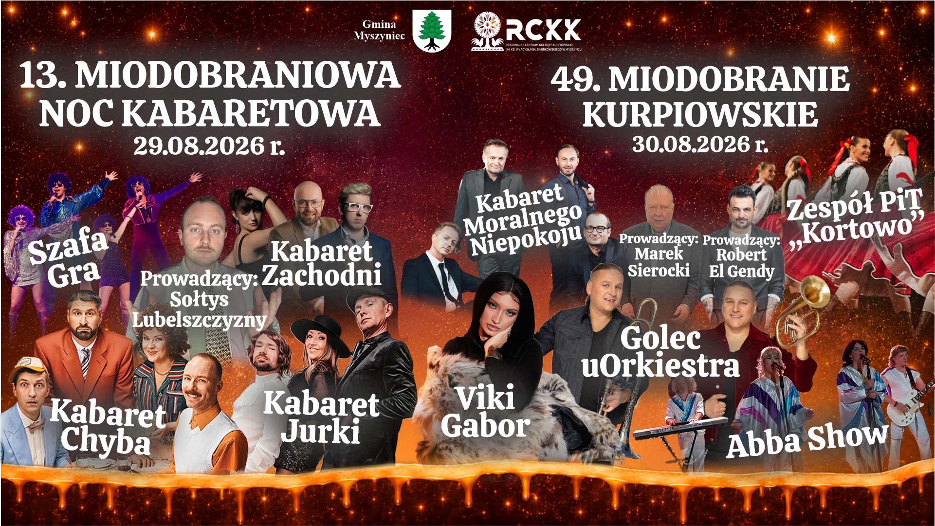 29-30 sierpnia 2026 r. | 49. Miodobranie Kurpiowskie